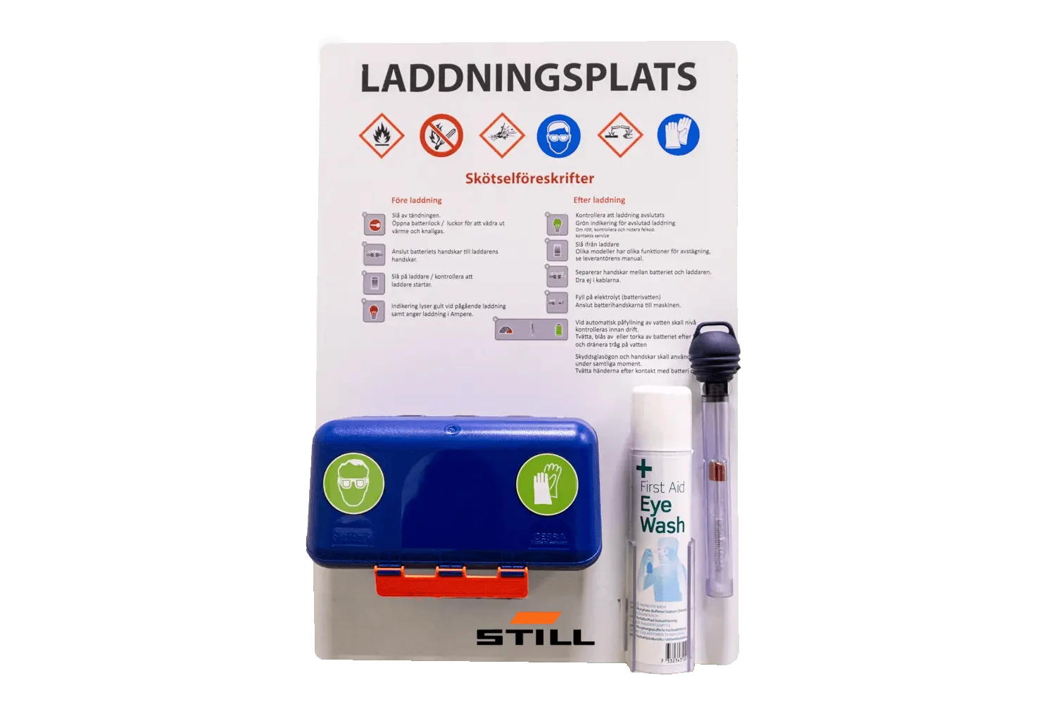 Laddplatstavla